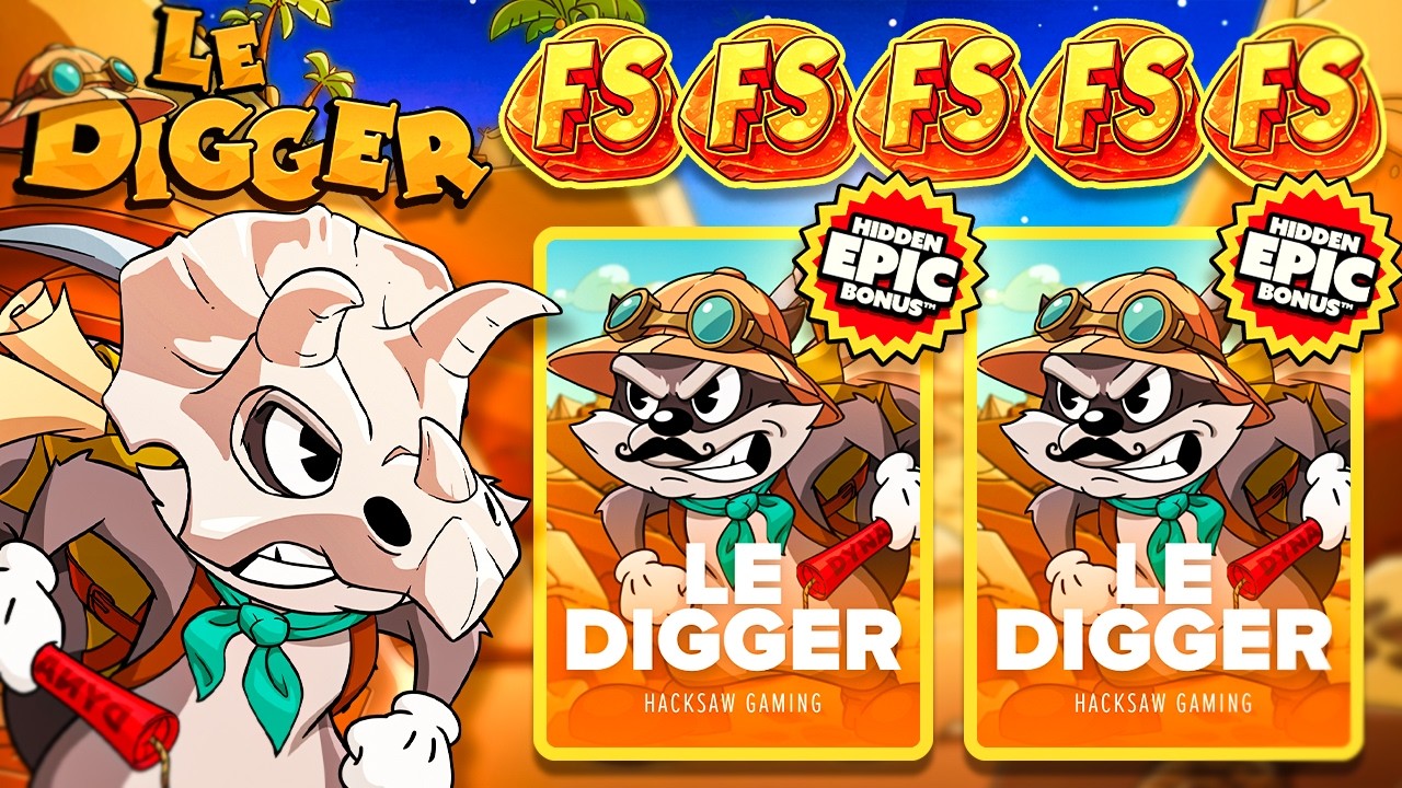 INSANE DOUBLE 5 SCATTER BUYS ON LE DIGGER!