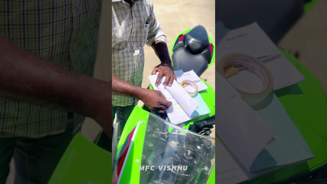 Rolex ku Fancy Number Vangiyatchu 😻🔥 #zx10r #rolex #superbike #fancynumber #teammfc #mfcvishnu