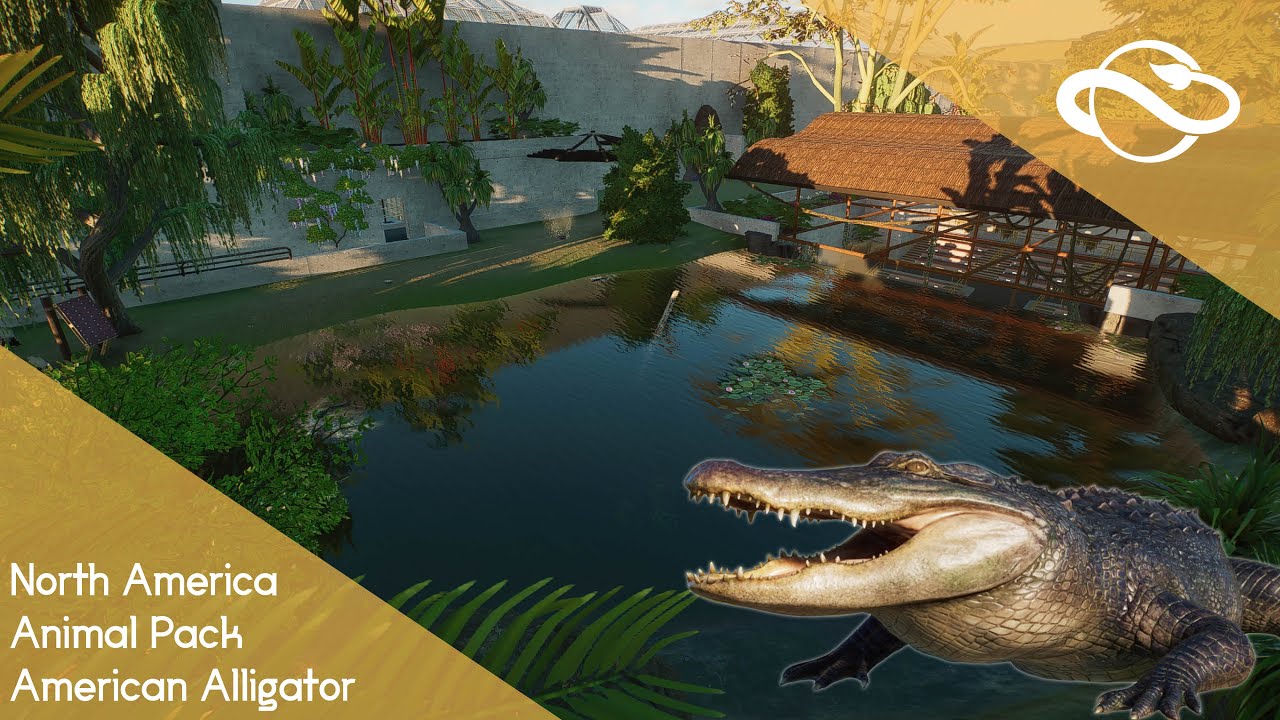 American Alligator habitat | Planet Zoo North America Animal Pack