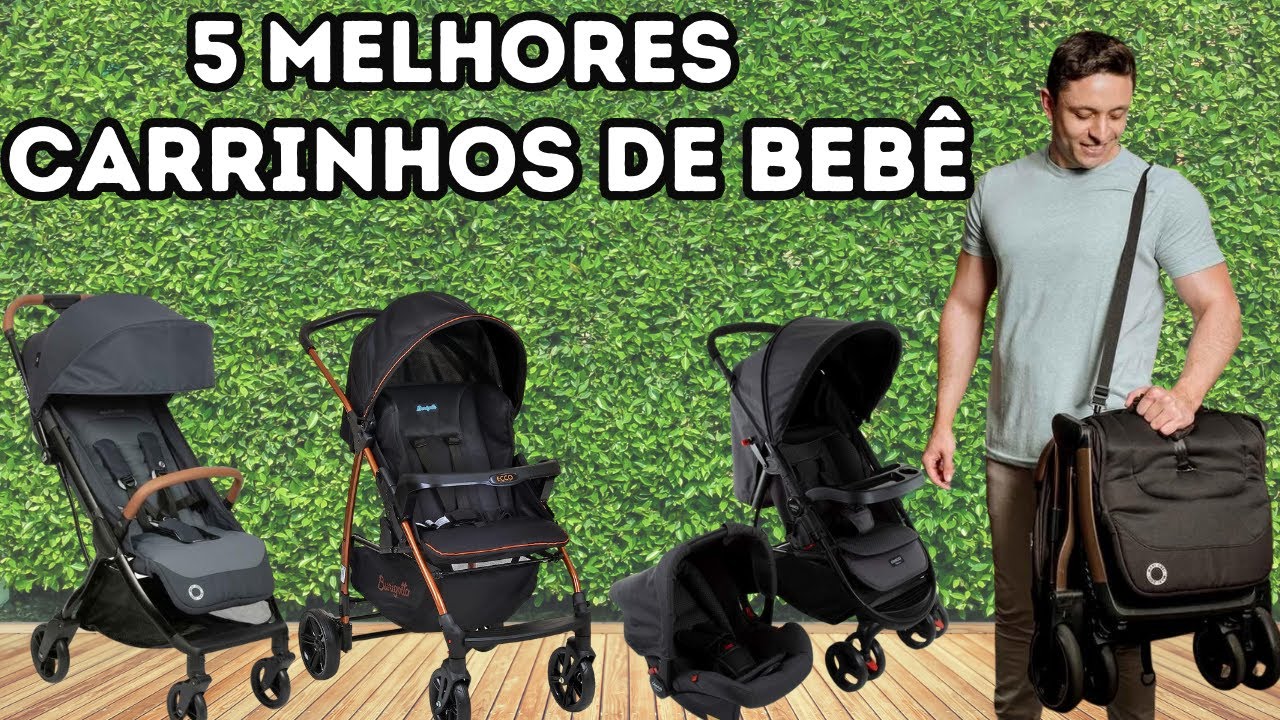 5 MELHORES CARRINHO DE BEBE | CARRINHO DE BEBÊ COM BEBE CONFORTO | CARRINHO DE BEBE BOM E BARATO