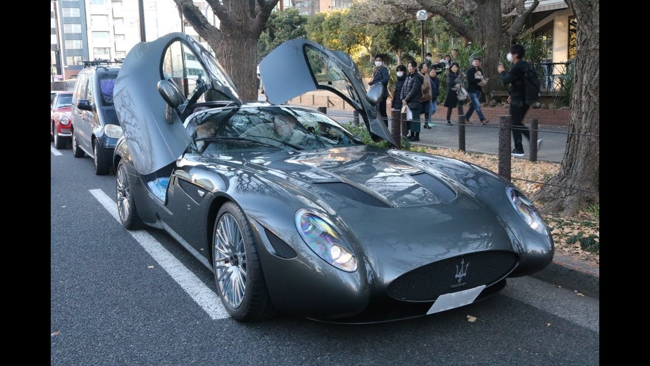 【超貴重】日本1台のマセラティ ザガート モストロが都内に出現 Maserati Zagato Mostro in Tokyo.
