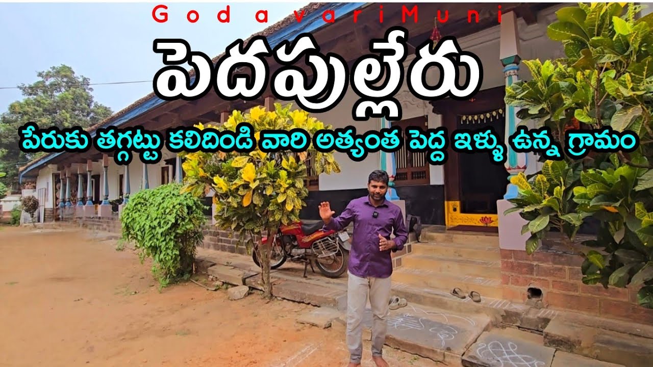 Pedapulleru Village Andhrapradesh #Westgodavari Distict Big Manduvo Logili Houses