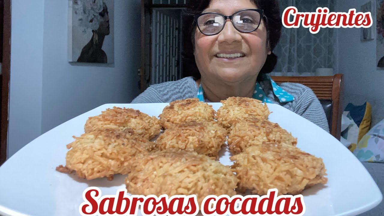 COCADAS CRUJIENTES PREPARADAS EN 5 MINUTOS #cocadas#crujientes#postres.