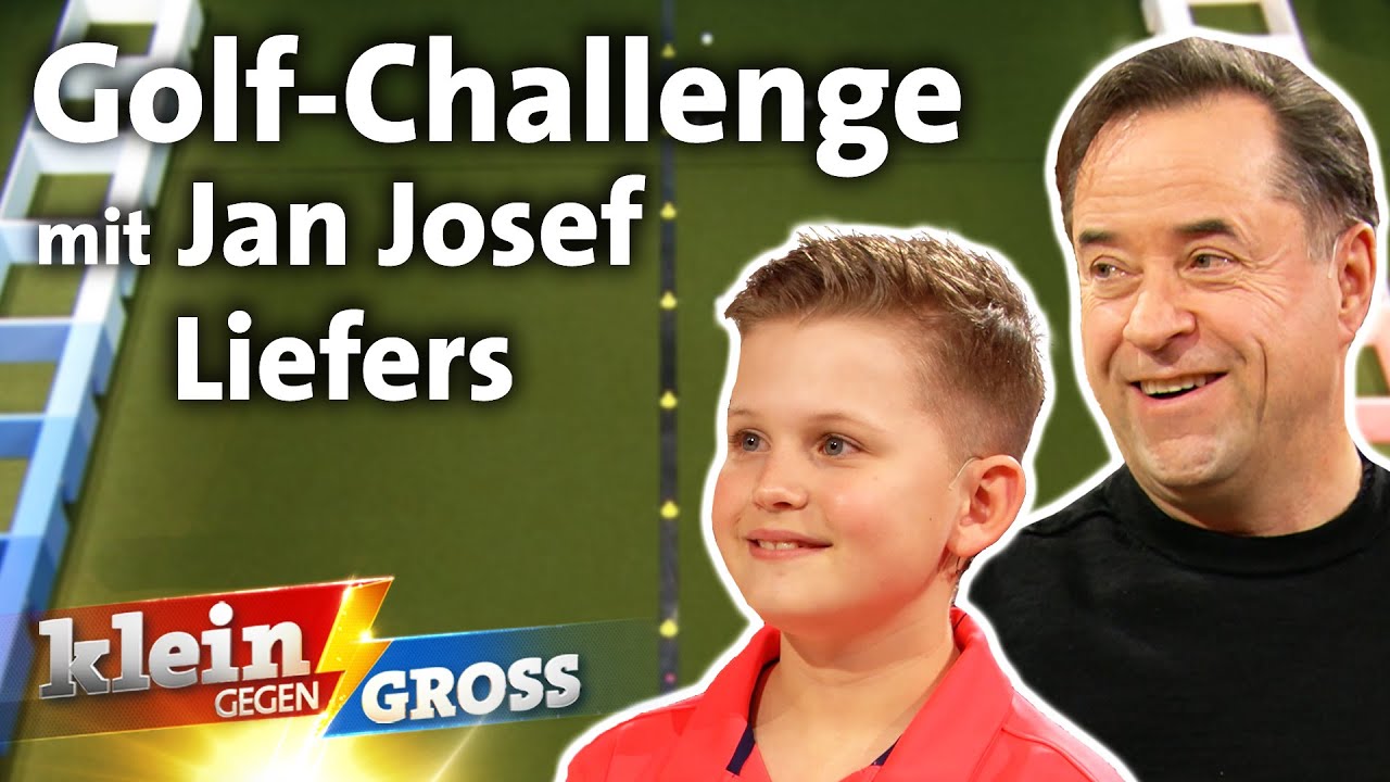 Golf Trick-Shots: Wer schießt mehr Golfbälle ins Ziel? Otto vs. Jan Josef Liefers | Klein gegen Groß
