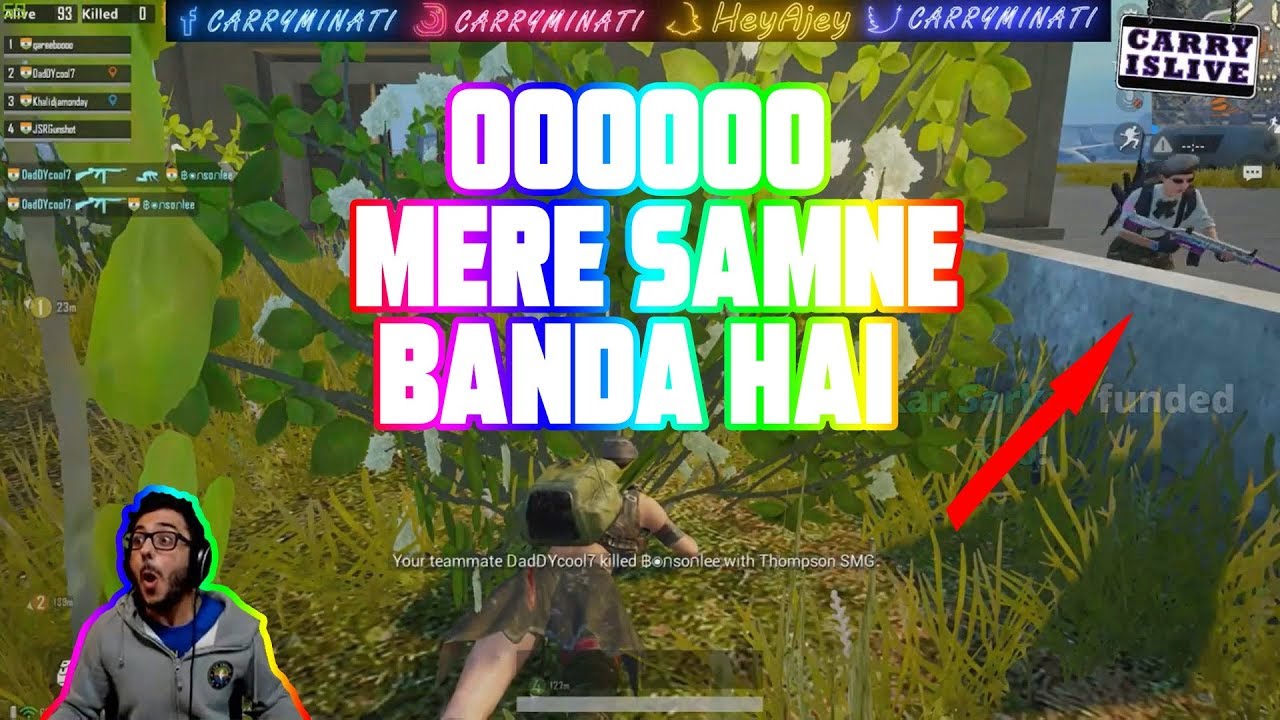 MUJHE BACHOOO | CARRYMINATI | PUBG MOBILE HIGHLIGHTS