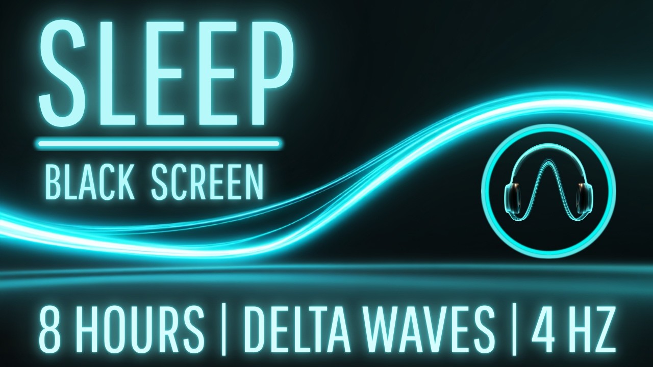 4.0 Hz Black Screen | Deep Sleep