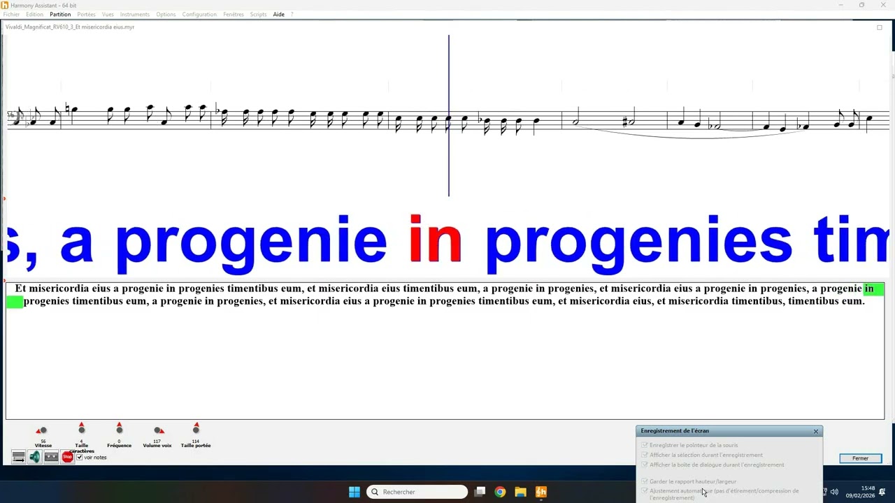 III Et misericordia - Magnificat RV610 - Antonio Vivaldi (Basse)