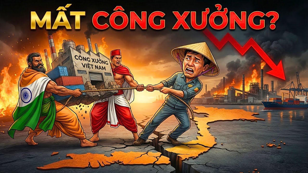 Sự Trỗi Dậy Của Ấn Độ & Indonesia: Việt Nam Đang Mất Dần Vị Thế "Công Xưởng"?