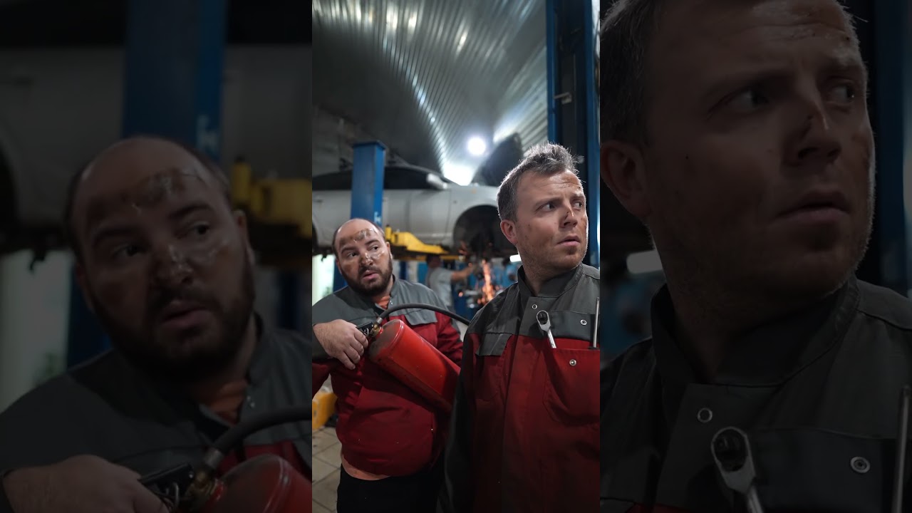 Аn ordinary day at an ordinary service station🛠️Обычный день на обычном автосервисе 🛠️ #reaction