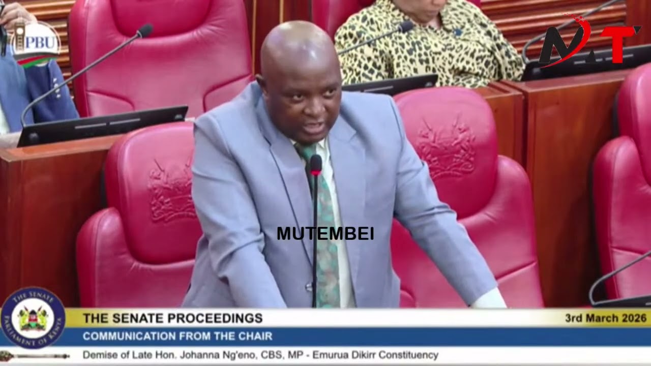 EMOTIONAL MOMENT:AS SENATE EULGIZES MP JOHANA NGENO WHO DIED IN A CRUSH