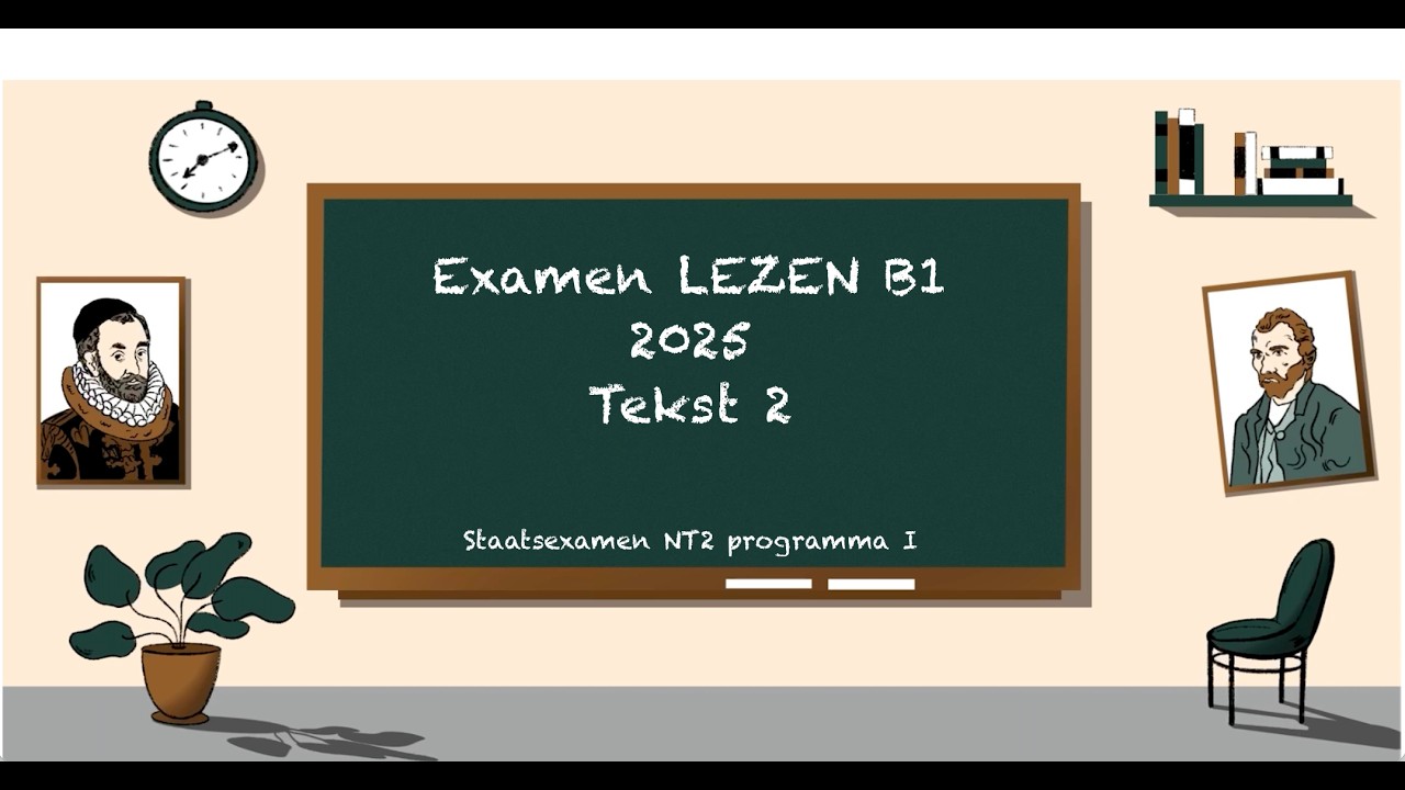 Examen LEZEN B1 2025 (tekst 2) - STAATSEXAMEN NT2 programma I