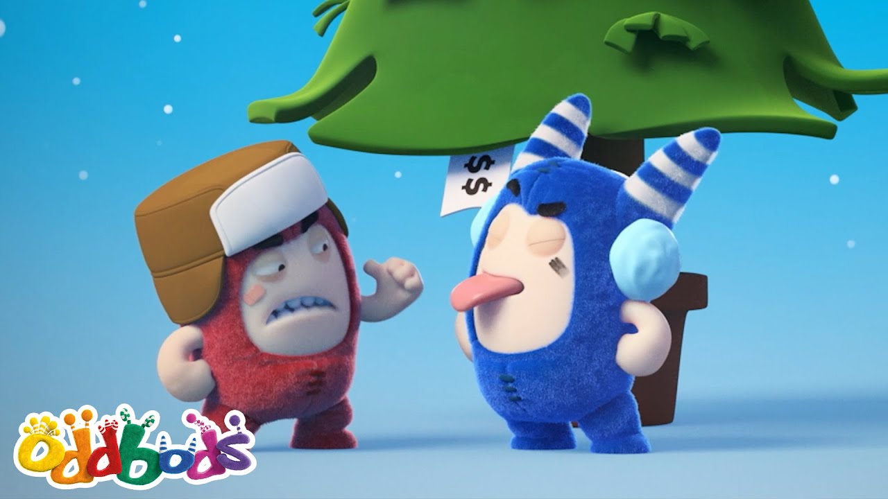 Christmas Tree 🎄 | Oddbods | Preschool Learning | Moonbug Tiny TV