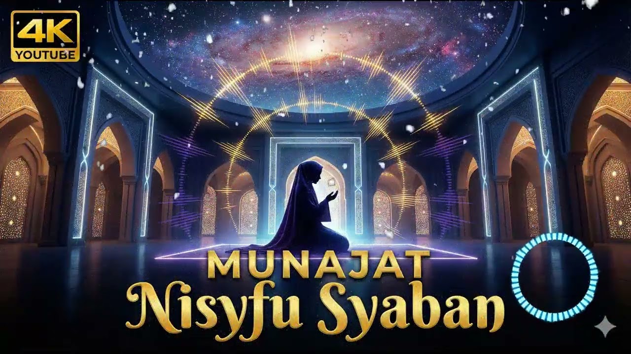 Doa LANGIT 🌌 Doa Nisfu Sya'ban 20 Hz (Binaural Beat)