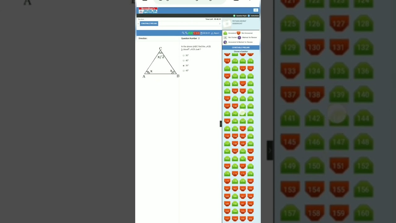 I answered 140 Questions in Ts si mock test | Ts si and constable preparation
