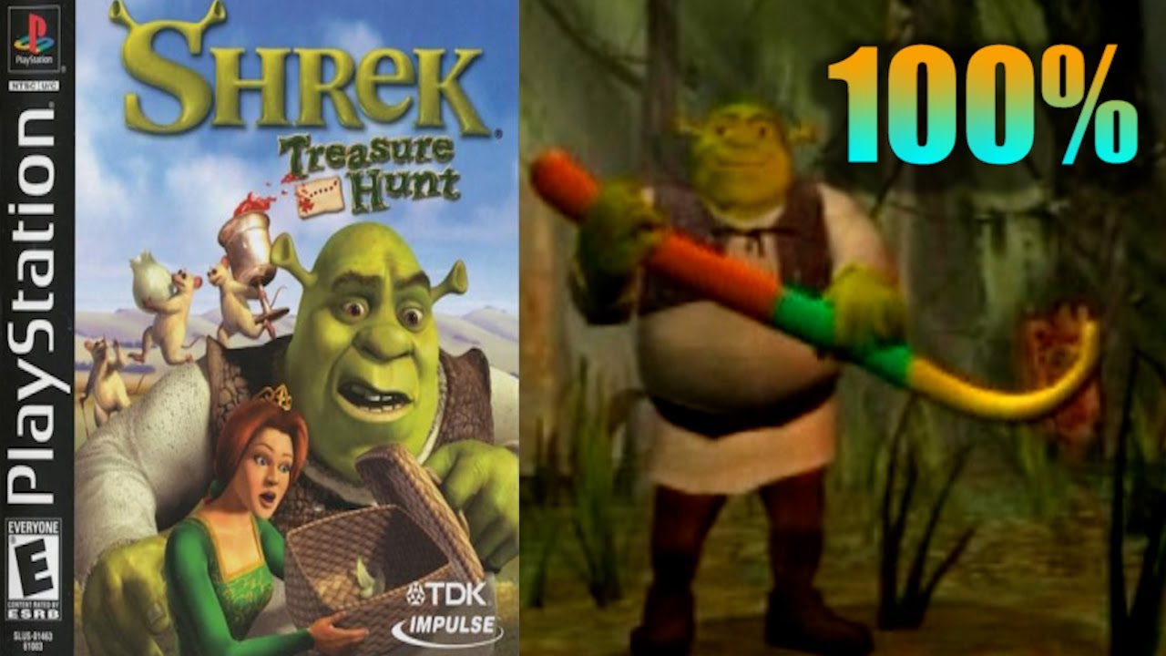 Shrek: Treasure Hunt [23] 100% PS1 Longplay