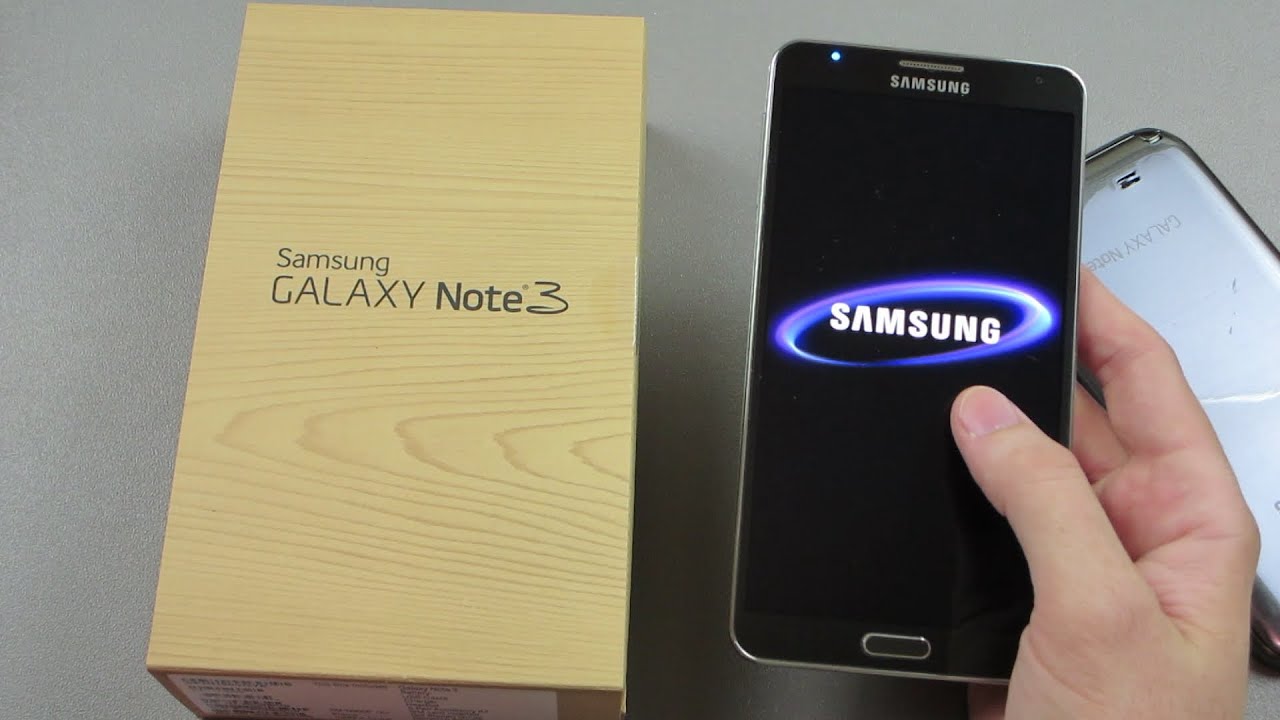 Sprint Samsung Galaxy Note 3 Unboxing and First Look!