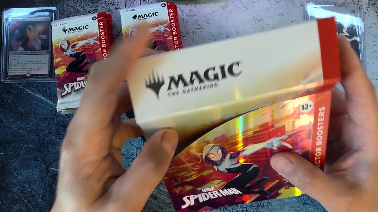 Pulling MTG Marvel's Spider-Man Collector Booster Box, Worst Pull Ever! No Talking