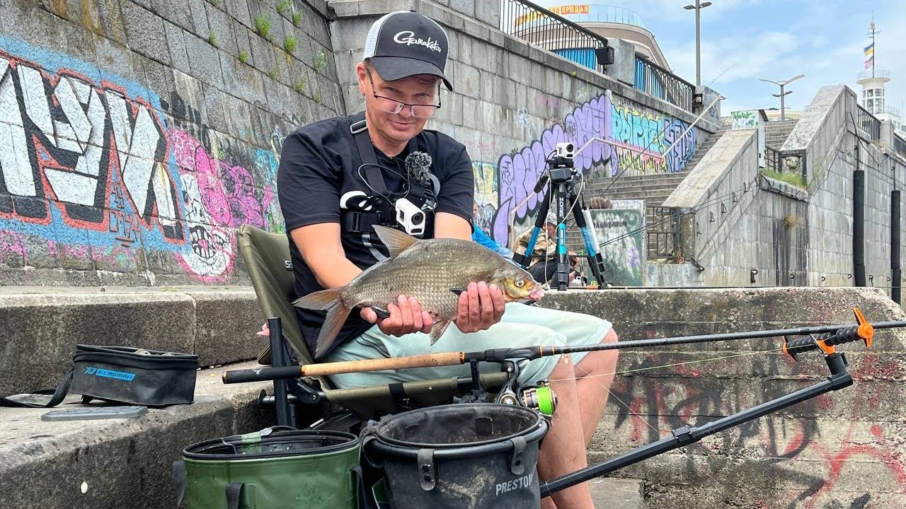 #рыбалка #фидер За Лящам🐟 Набережна Київ🇺🇦🐟🤘
