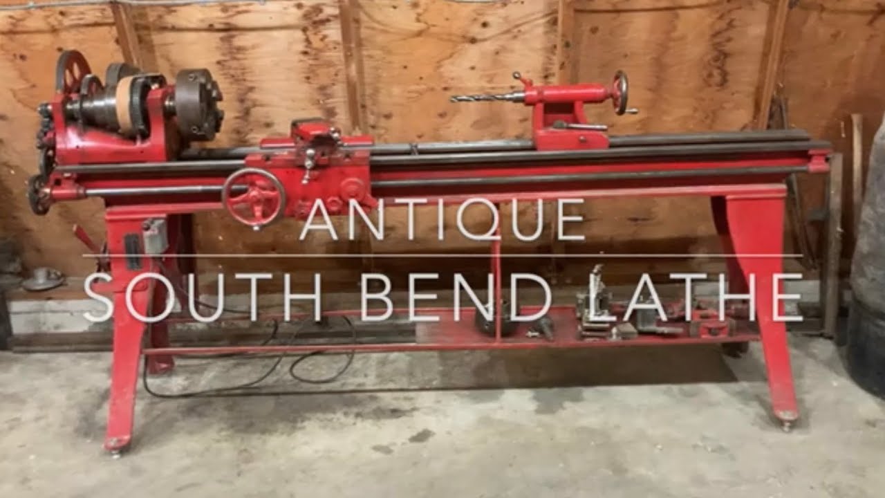 Antique South Bend Lathe.  A Tour.