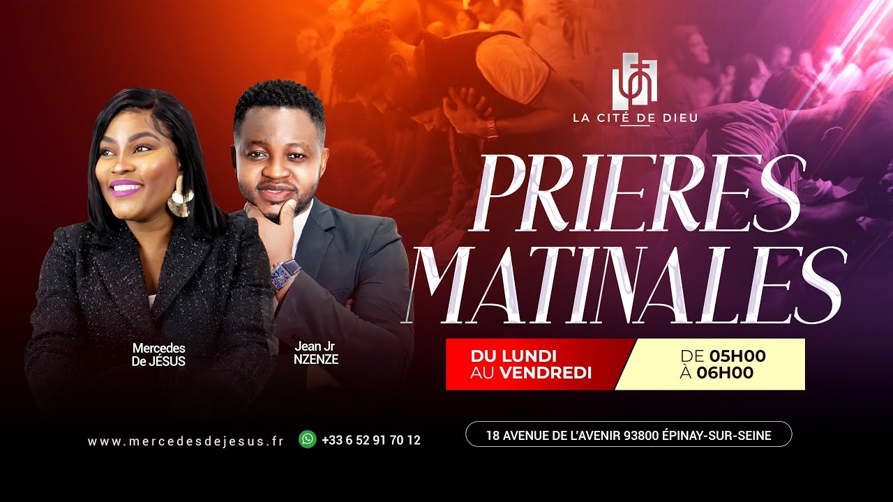 PRIÈRE MATINALE- MARDI 10/03/26 -5h00