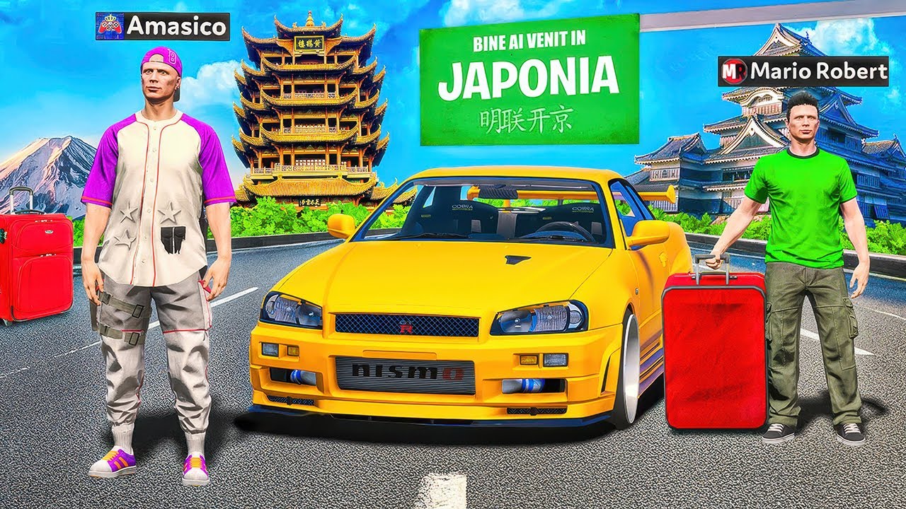 M-am MUTAT in JAPONIA in GTA 5!