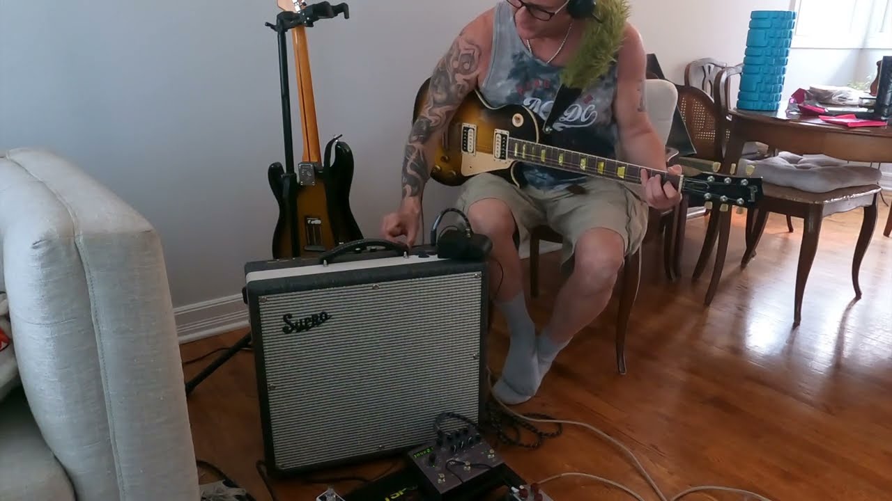 Supro Black Magick meets the Jimmy Page Signature Telecaster