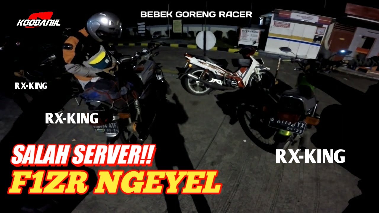 F1ZR NGIMBANGIN RX-KING TOURING BANDUNG ft. NIZAR MOTOVLOG 135cc - F1ZR 120cc #koovlog 235
