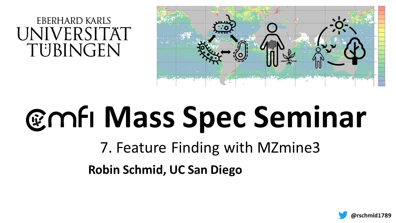 CMFI Mass Spec Seminar #7 -  MZmine3 Hands-On Feature Finding