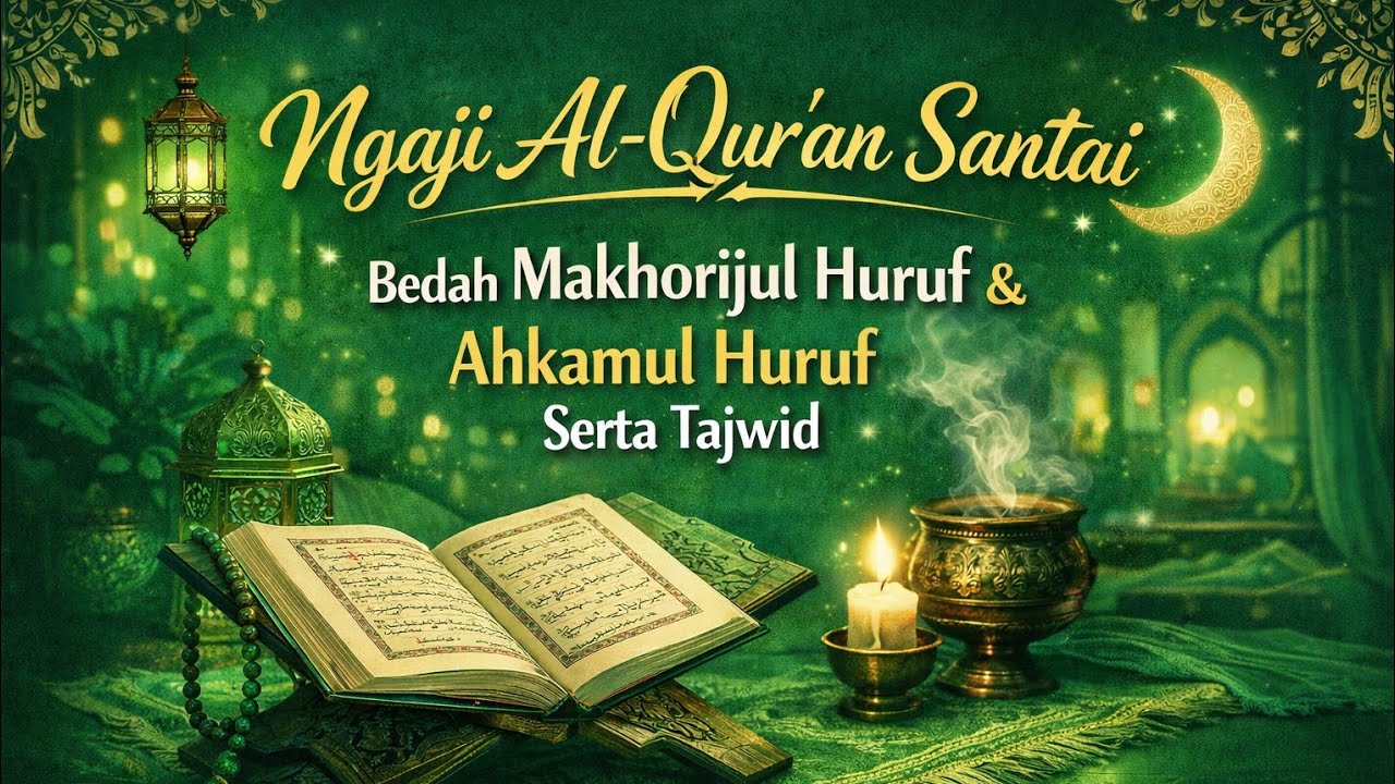 🔴 LIVE Belajar Ngaji Al-Qur'an. 12-03-2026