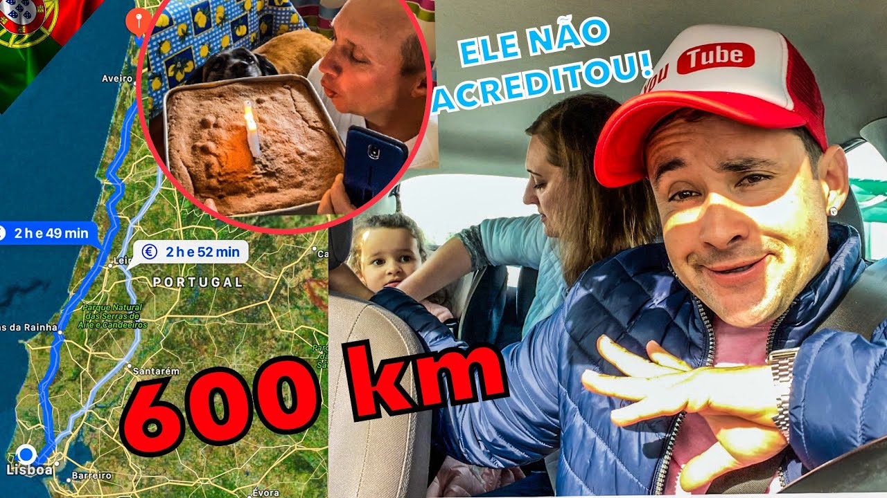 ANDAMOS 600 km EM PORTUGAL E SURPREENDEMOS O IRMÃO DA NATÁLIA | Eu Ela e a BEBÊ