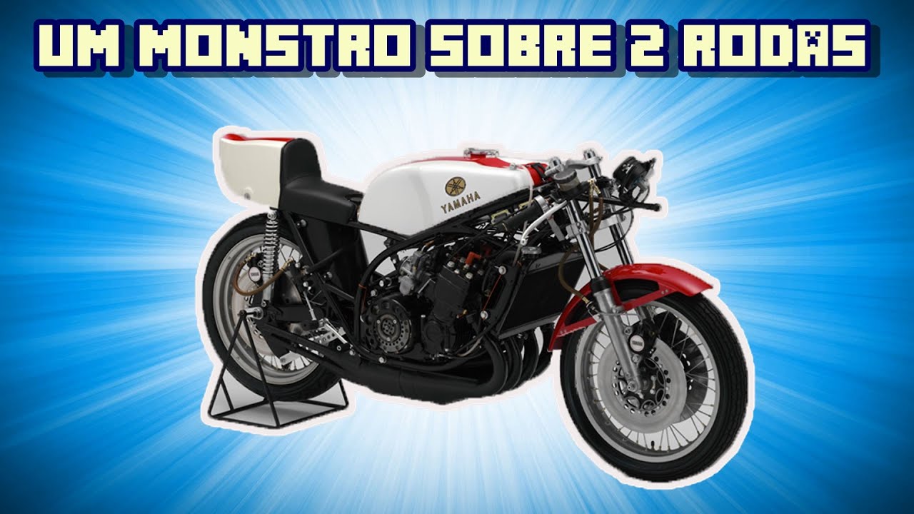 UM MONSTRO SOBRE DUAS RODAS - A MAIS INSANA DA HIST&Oacute;RIA - YAMAHA TZ 750