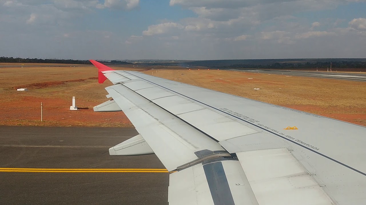 Decolagem em Brasília (BSB) - LATAM Airlines Airbus A320-214