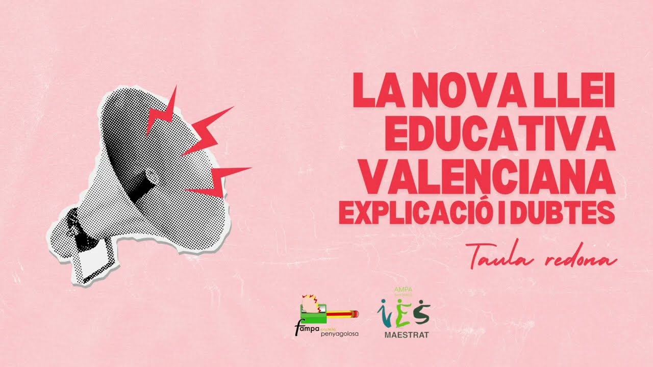 Taula redona explicativa de la nova Llei Educativa Valenciana a Sant Mateu