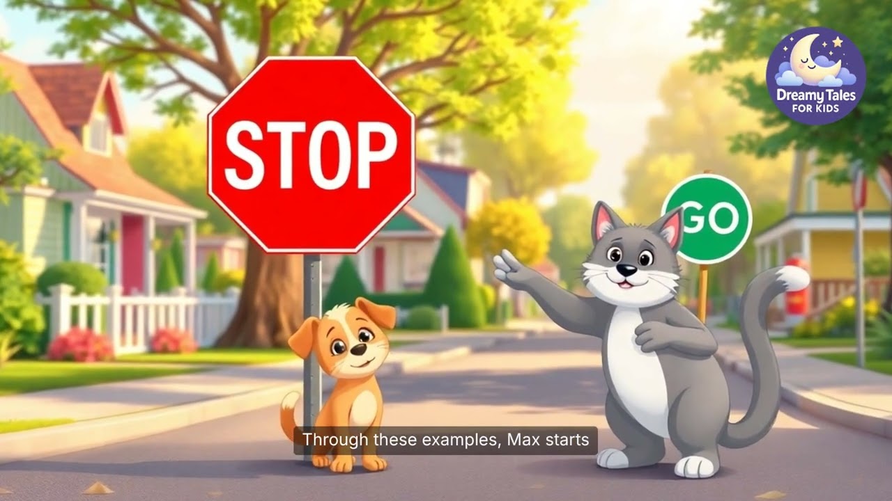 The Little Dog Who Learned to Read Signs | Inspiring Kids Story