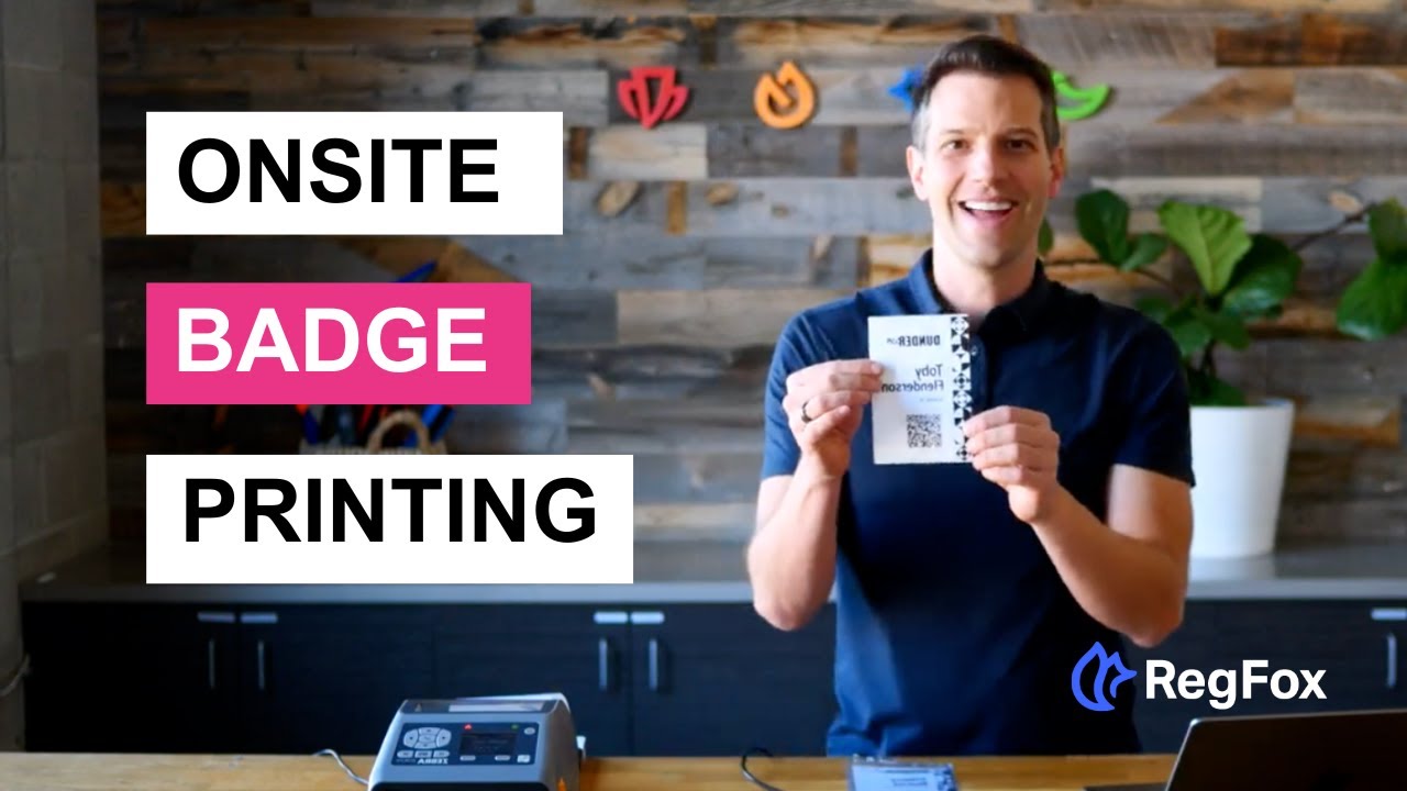 RegFox: Onsite Badge Printing Made Easy