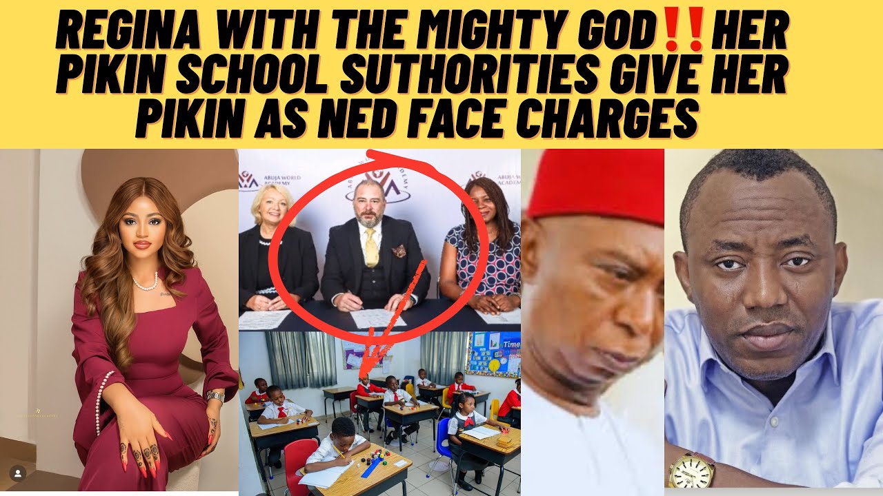 Regina with the mighty God as her pIKin school authorities give her pikins with sowore Ned is GONE
