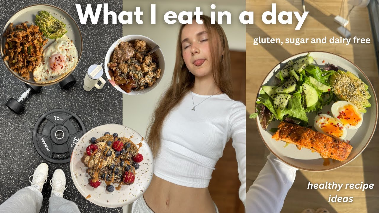 What I eat in a day | healthy, high protein recipe ideas | prioritising gut health