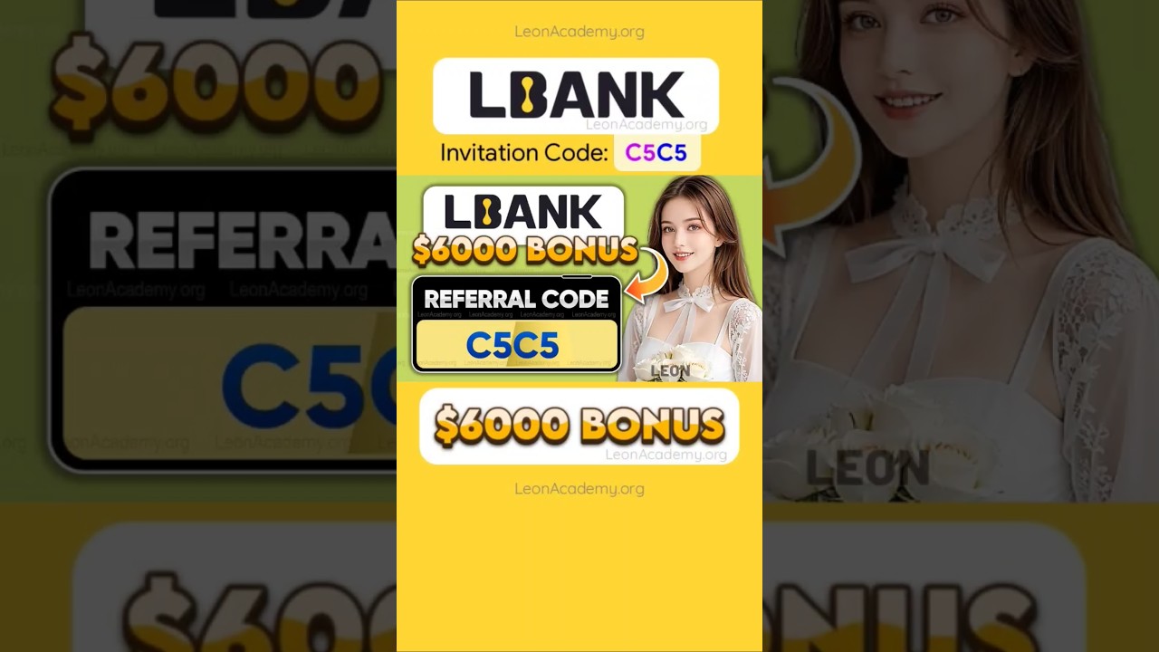 LBank Referral Code: C5C5 (LBank Invitation code) Account Create, Sign-up Bonus ID, Exchange Review