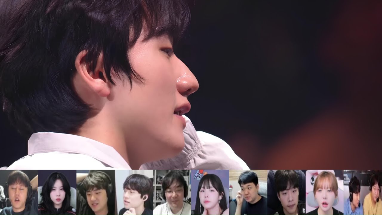 10년의 LCK 커리어가 끝난 피넛의 모습을 본 스트리머 반응 모음