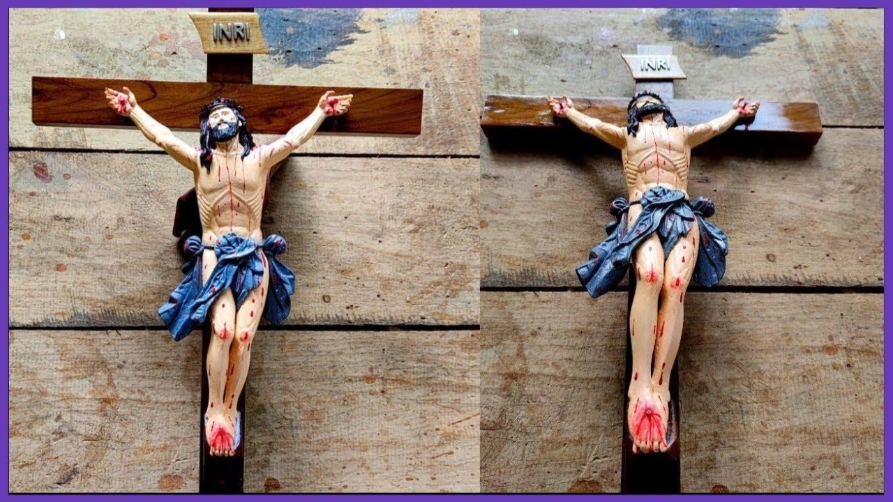 Crucifixion of Jesus Christ-wood carving/ wood Art/woodwork