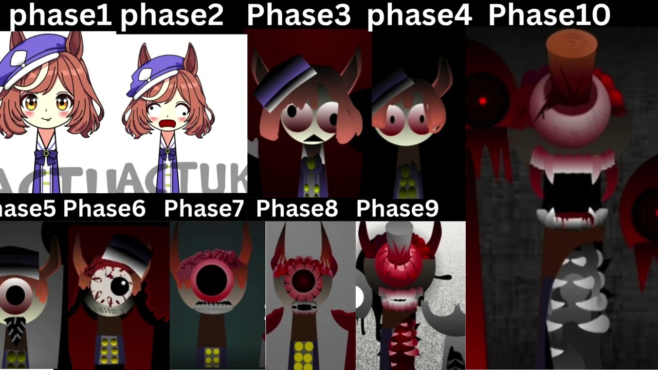 Sprunki oc mambo mambo all phases 1,2,3,4,5,6,7,8,9,10