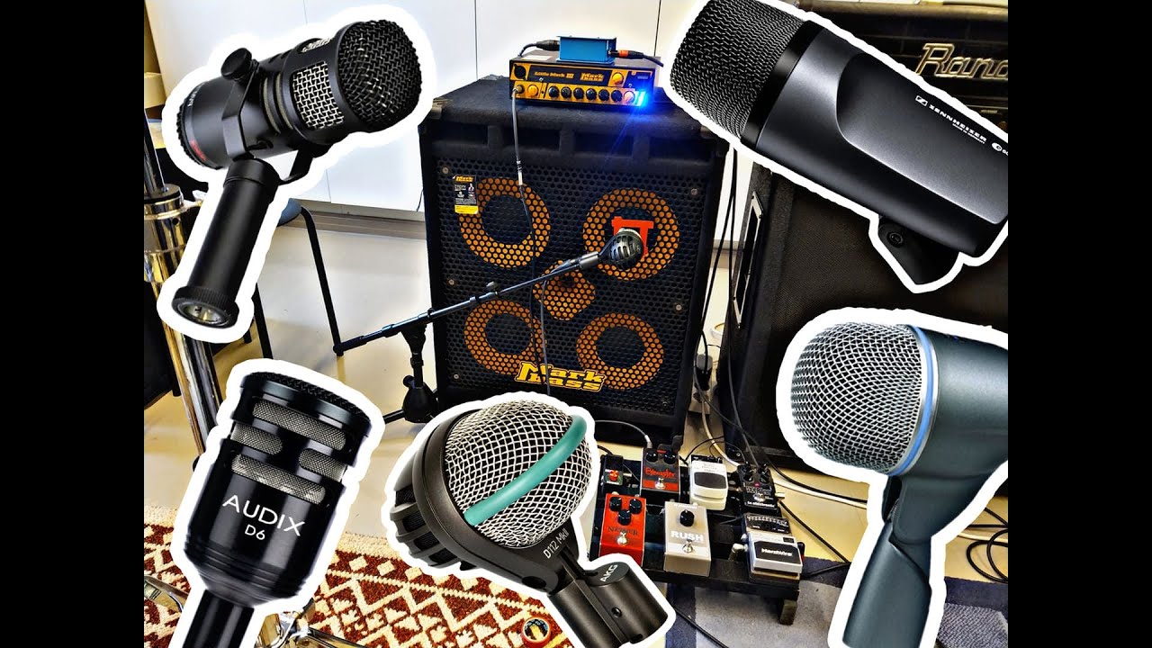 Bass Cabinet Mic Shootout
