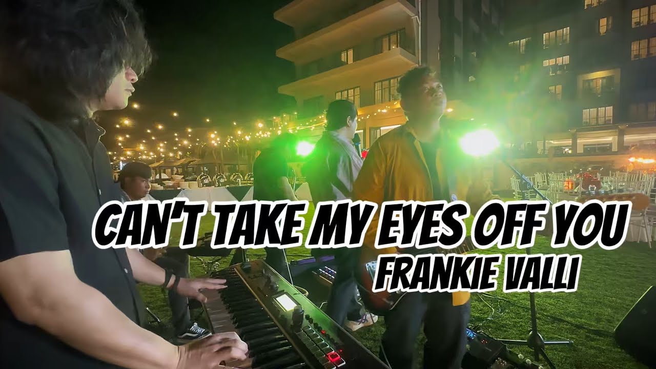 Can’t Take My Eyes Iff You - Frankie Valli - Live Band Cover #music #lovesong 