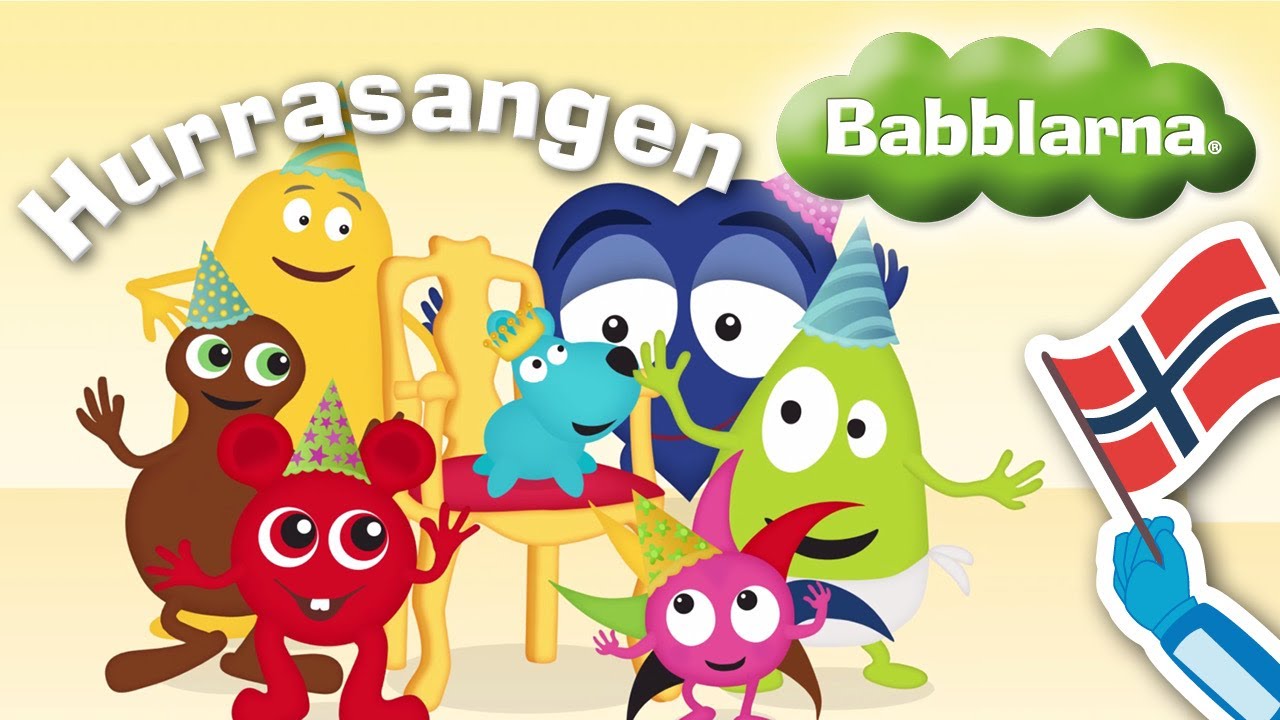 Hurrasangen - Babblarna musikkvideo - offisiell musikkvideo - Hipp hurra!