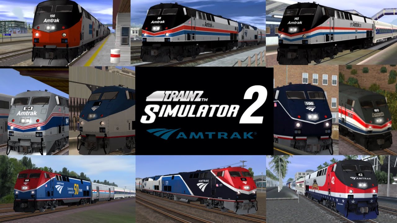 (READ DESCRIPTION!!!) Trainz Simulator 2 - All Amtrak P42DC Liveries