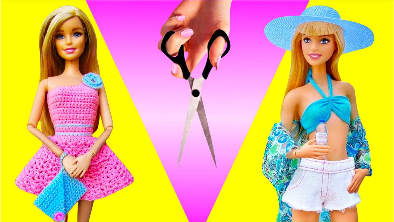 12 IDEIAS FÁCEIS DE FAZER PARA BONECA BARBIE | DIY MINIATURA DE COISAS 3 | IDER ALVES