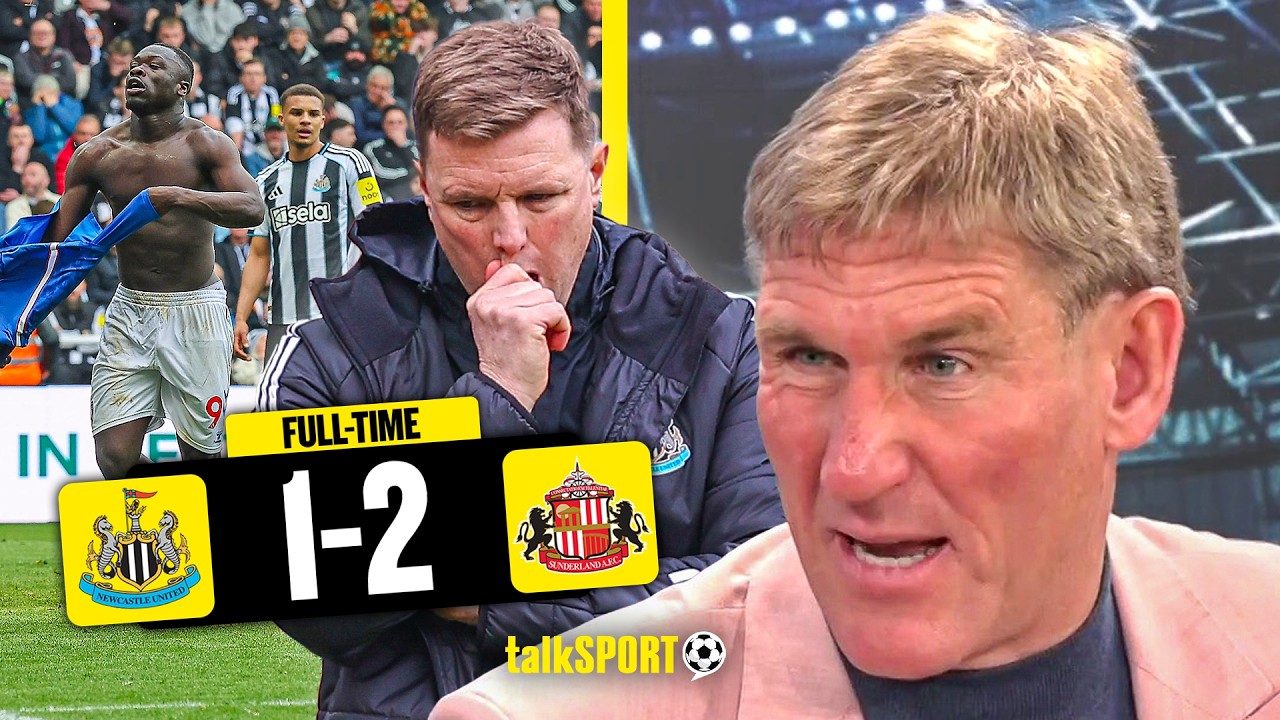 Simon Jordan REACTS to Sunderland's DRAMATIC WIN v Fierce Rivals Newcastle to PILE PRESSURE on Howe!