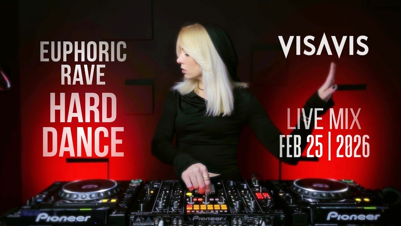 LIVE: Euphoric &bull; Rave Hard Dance Live DJ Set | Visavis DJ | Feb 25 2026 #Shorts