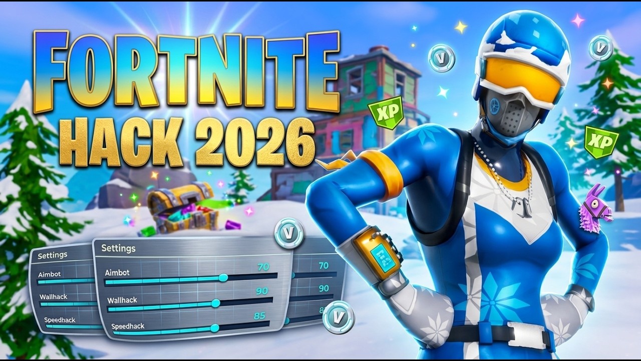 WORKING Fortnite Cheat 2026 / Aimbot + Wallhack + Radar / Safe Mod