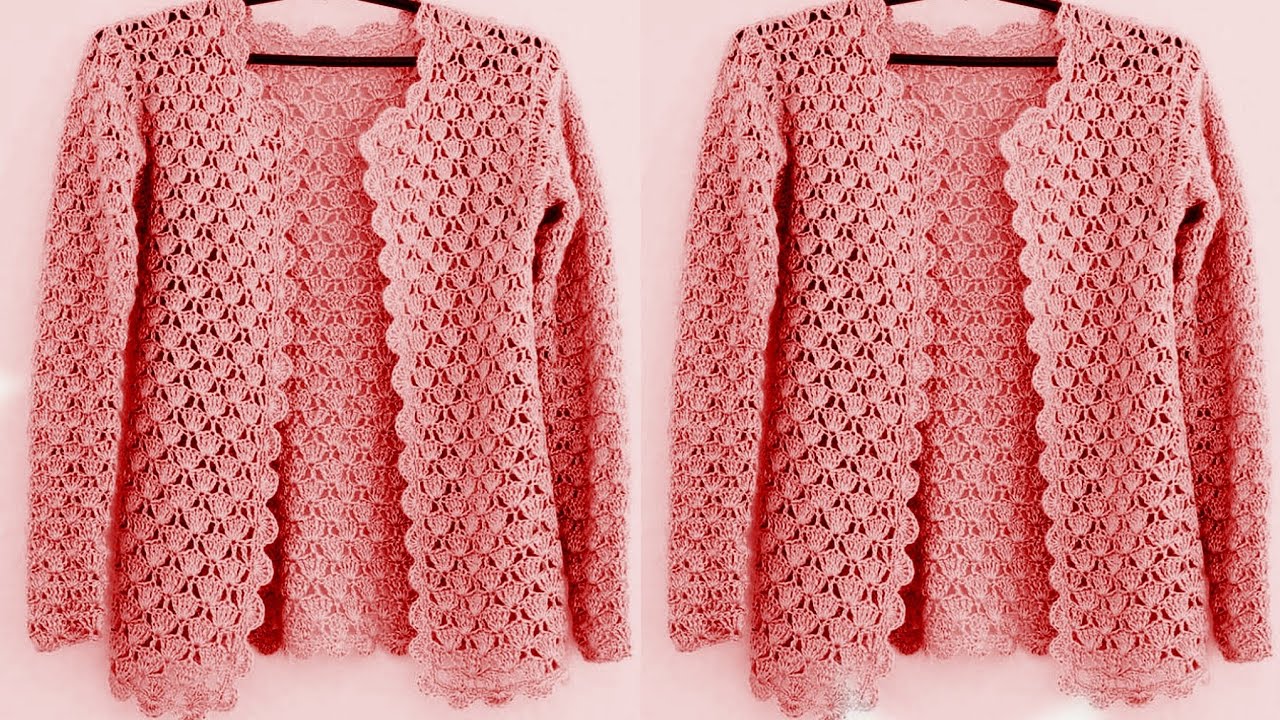 Super Gorgeous Crochet Women Sweater Top Blouse Vest Pattern 😲 wow